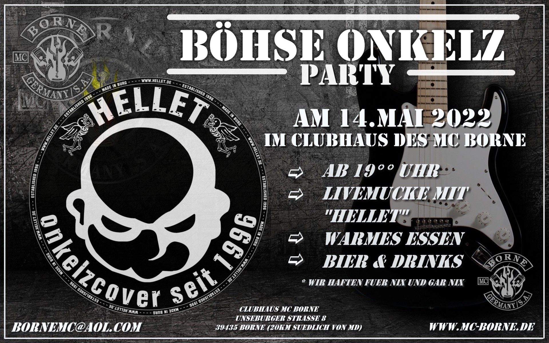 MC Borne - 2022 Onkelzparty Hellet